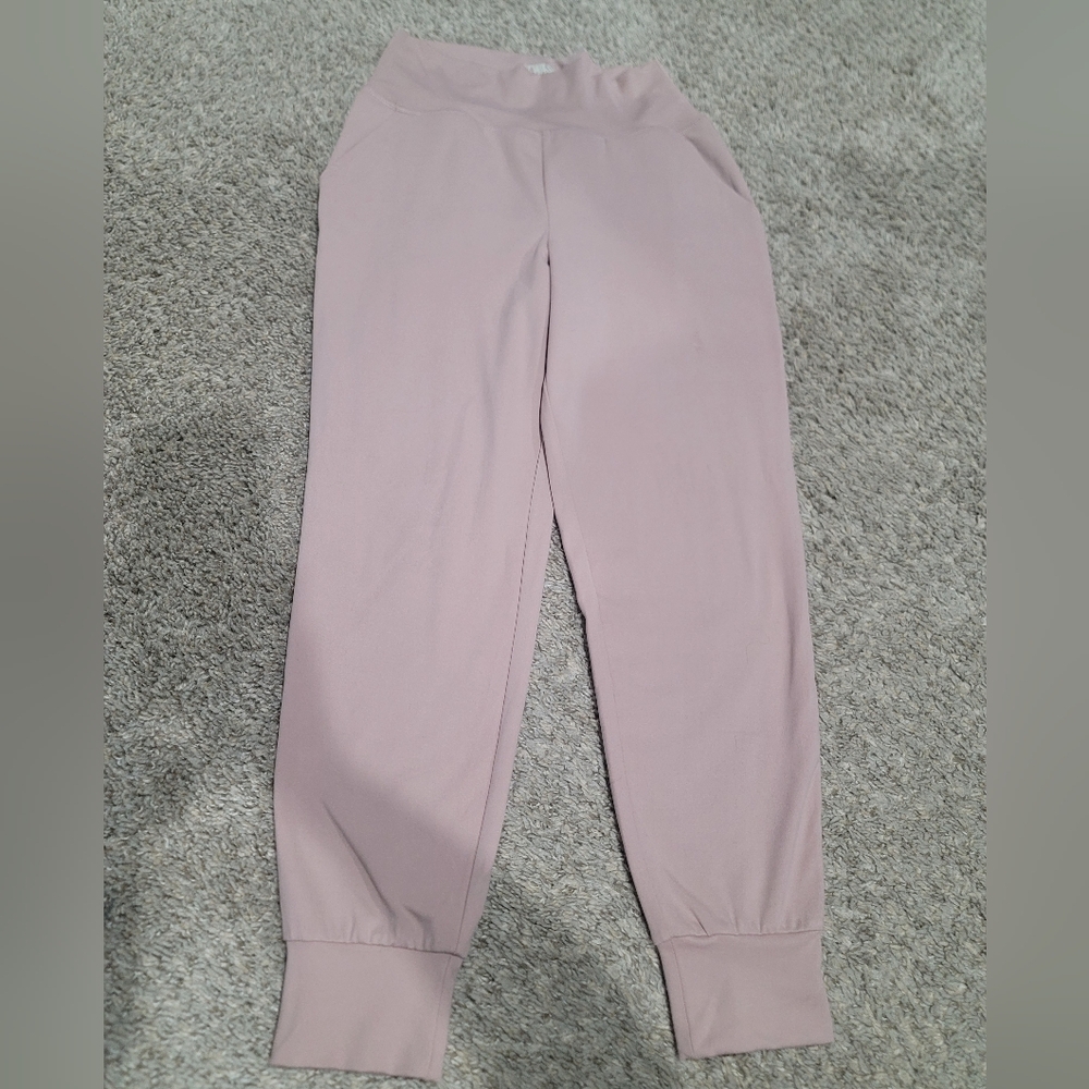 Rewash Easy Knit High Waisted Joggers Dusty Mauve Blush Like Lululemon Align Sm - Picture 5 of 8